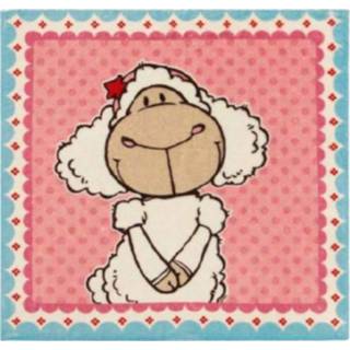 👉 Poster roze blauw pluche hout meisjes Nici Jolly Sue 25 x cm pluche/hout roze/blauw 4012390357530