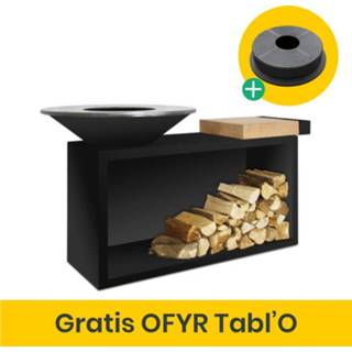 👉 Zwart teak OFYR Island Black 85 Wood 6011403824852