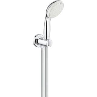 👉 Badset wit chroom-wit chroom New Tempesta Cosmopolitan Grohe Met Handdouche 2 Straalsoorten Doucheslang 150cm Chroom/Wit 4005176451881