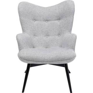 👉 Fauteuil grijs hout active Kare Vicky Dolce Light Grey 4025621860204