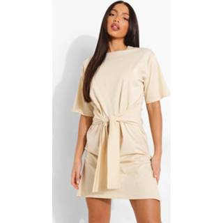 Stone Tall T-Shirtjurk Met Ceintuur, 57116520