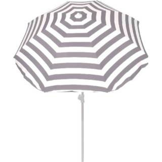 Parasol grijs wit Summertime / 180 Cm 8712051047652