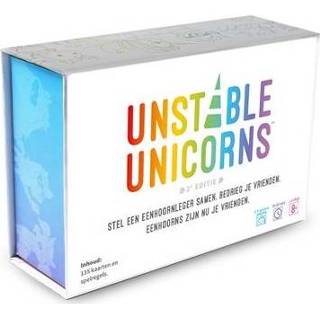 👉 Nederlands party spellen Unstable Unicorns (NL versie) 3558380079873