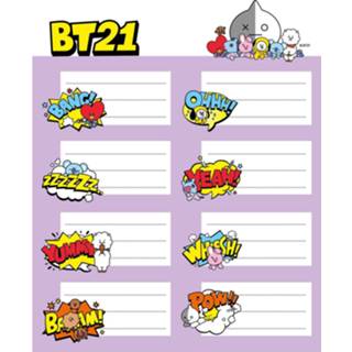 Etiket LINE FRIENDS BT21 etiketten 8435497234409