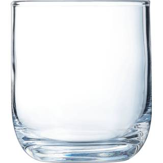 👉 Waterglas transparant One Size 6x Stuks tumbler waterglazen/drinkglazen 230 ml - Glazen Drinkglas/waterglas/sapglas 77446