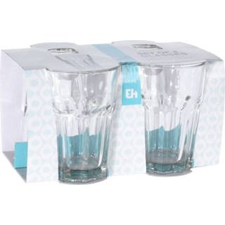 👉 4x Drink water glazen 360ml