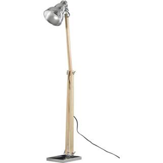 👉 Staande lamp hout active HOMCOM Hoogte verstelbaar | Massief 6011607179192