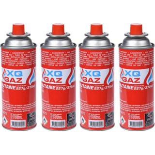 👉 Verpakking One Size rood 5x Navul kookstel gasflessen butaan gas - 227 gram gasbus navulling 8720276112994