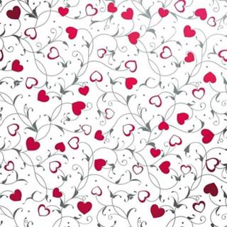 👉 Inpakpapier wit rode zilveren papier meerkleurig 3x Inpakpapier/cadeaupapier metallic met hartjes en 150 x 70 cm per rol - kadopapier / cadeaupapier/papier 8720147370362