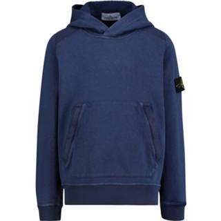 👉 Hoodie blauw jongens STONE ISLAND JUNIOR voor 8054322081980