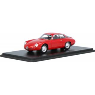 👉 Model auto resin spark rood Alfa Romeo Giuletta Sport Zagato 