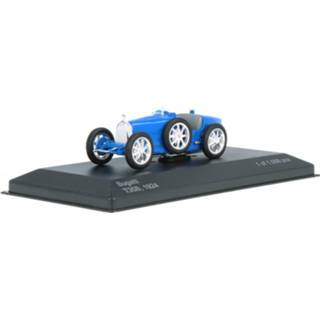 👉 Model auto Die-Cast WhiteBox blauw Bugatti T35B - Modelauto schaal 1:43