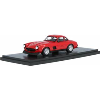 👉 Model auto resin AutoCult rood Mercedes-Benz 300 SL AMG Gullwing 