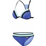 👉 Beco bikini B cup dames polyamide blauw/turquoise maat 42