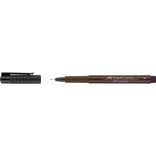 👉 Tekenstift Faber-Castell Pitt Artist Pen EF donker sepia 4005401671756