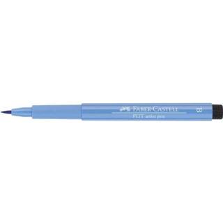 👉 Tekenstift hemelsblauw Faber-Castell Pitt Artist Pen Brush 146 4005401674467