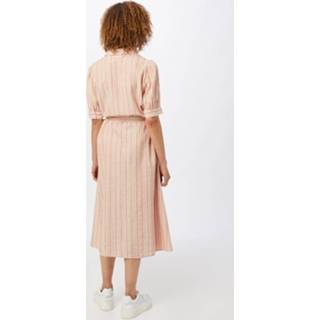 👉 Blousejurk katoen vrouwen oranje 'VIGGA' 5715097499242