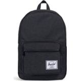 👉 Rugzak zwart polyester unisex Pop Quiz Herschel Black Crosshatch