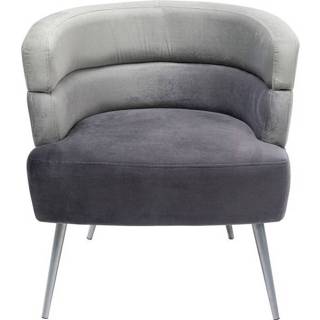 👉 Fauteuil grijs metaal active Kare Sandwich Grey 4025621847793