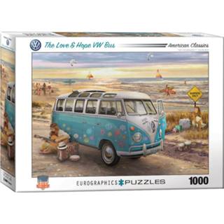 👉 Puzzel active The Love&Hope VW Bus - (1000) 628136653107