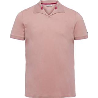 👉 Short sleeve rose XL l XXL m men poloshirts rood polo lyocell blend mellow 8719419711057 8719419711040