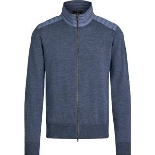 👉 XL male blauw Racing Kelby Zip Cardigan