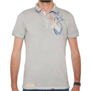 👉 Poloshirt m male grijs Polo shirt