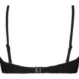 👉 Bikinitop zwart s vrouwen Hunkemöller Voorgevormde bandeau Crochet 8720285206158