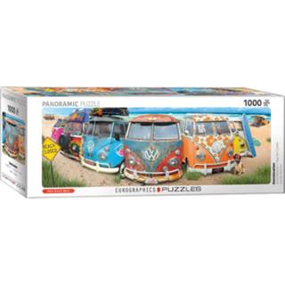 👉 Panoramapuzzel engels legpuzzels VW Kombination Panorama Puzzel (1000 stukjes) 628136654425