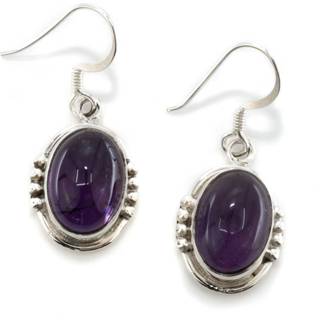 👉 Oorhanger zilver verguld Edelsteen Oorhangers Amethist 925 