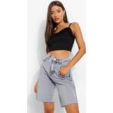 👉 Geribbeld Hemdje, Black