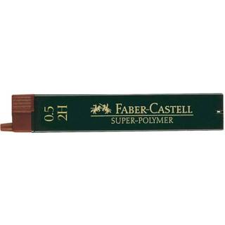 👉 Potloodstift Potloodstiftjes Faber Castell Super-Polymer 0,5mm 2H 4005401205128
