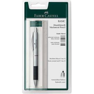 👉 Vulpotlood chroom Faber Castell Basic metal mat op blister 4005401384786