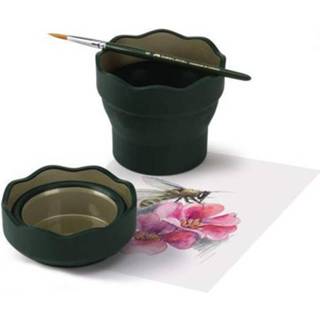 👉 Groen Watercup Faber-Castell Clic & Go donkergroen 4005401815204