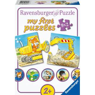 👉 Kinderpuzzels Dieren in de bouw (9 x 2 stukjes) 4005556030743