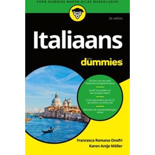 👉 Italiaans voor Dummies - Francesca Romana Onofri, Karen Antje Möller (ISBN: 9789045355283) 9789045355283