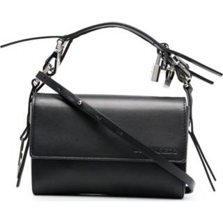 👉 Onesize vrouwen zwart mannen Borsa a man pccola vitello + lucchetto
