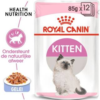 👉 Kattenvoer Royal Canin Kitten Pouch - Gelei 12x85 gram 9003579311783