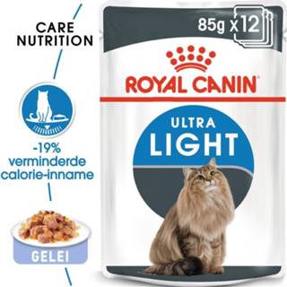 👉 Kattenvoer Royal Canin Ultra Light Care Pouch - Gelei 12x85 gram 9003579311806