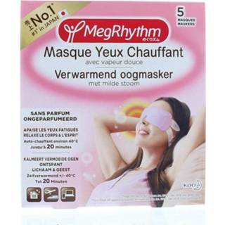 👉 Oogmasker Megrhythm Warm ongeparfumeerd 5 stuks 4901301373373