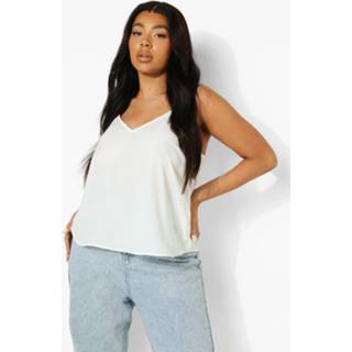 👉 Plus Geweven Hemdje, White