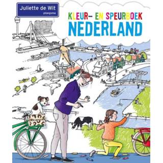 Wit Kleur- en speurboek Nederland. Wit, Juliette de, Paperback 9789021677750