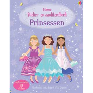 👉 Stickerboek Prinsessen. Grote mode stickerboeken, Paperback 9781474978972