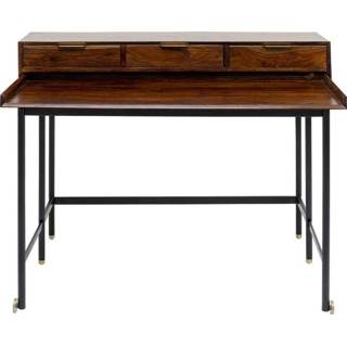 👉 Bureau bruin hout active Kare Ravello 120x82 cm 4025621856863