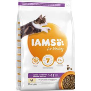 👉 Kattenvoer IAMS Kitten & Junior - Kip 3 kg 8710255150079