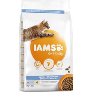 👉 Kattenvoer IAMS Adult Dental - Kip 3 kg 8710255150499
