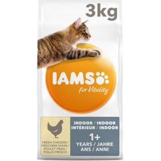 👉 Kattenvoer IAMS Adult Indoor - Kip 3 kg 8710255150444