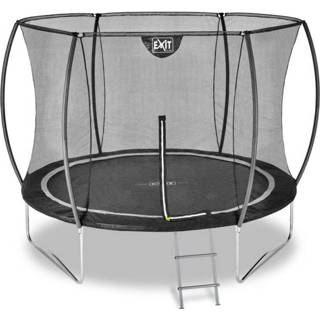 Exit Black Edition Incl. net - Trampoline - 244cm - Zwart