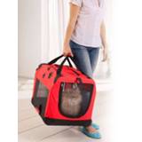👉 Draagtas rood zwart 2-in-1 voor dieren TRI rood/zwart 4055512043997