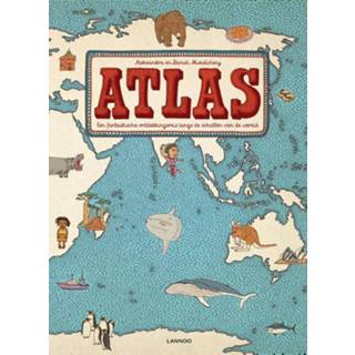 👉 Atlas. Een fantastische ontdekkingsreis langs de schatten van de wereld, Mizielinski, Daniel, Hardcover